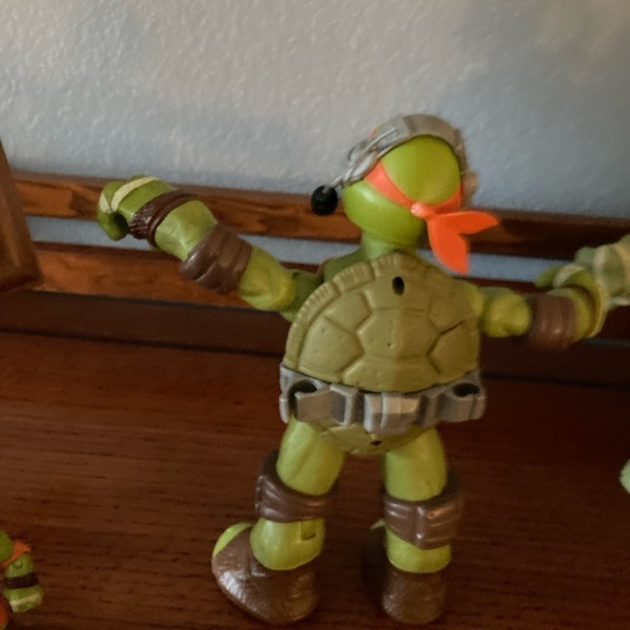Teenage Mutant Ninja Turtle ๐ฅท Lot of 3 2-10โ 1-4โ 2012 2014 Viacom - Picture 5 of 13